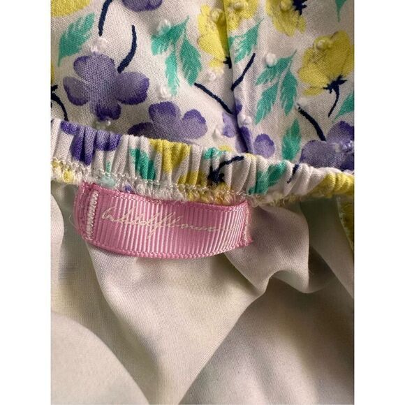 NEW WITH TAGS Spring Flowers Off the Shoulder Mini Dress with‎ zipper side Waist - Picture 5 of 5